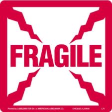 Fragile Labels AMS501